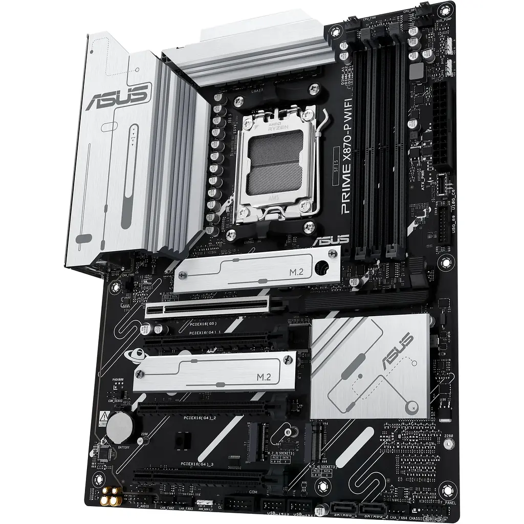 Материнская плата Asus Prime X870 WIFI sAM5 X870 4xDDR5 M.2 HDMI WiFi BT ATX - фото 6