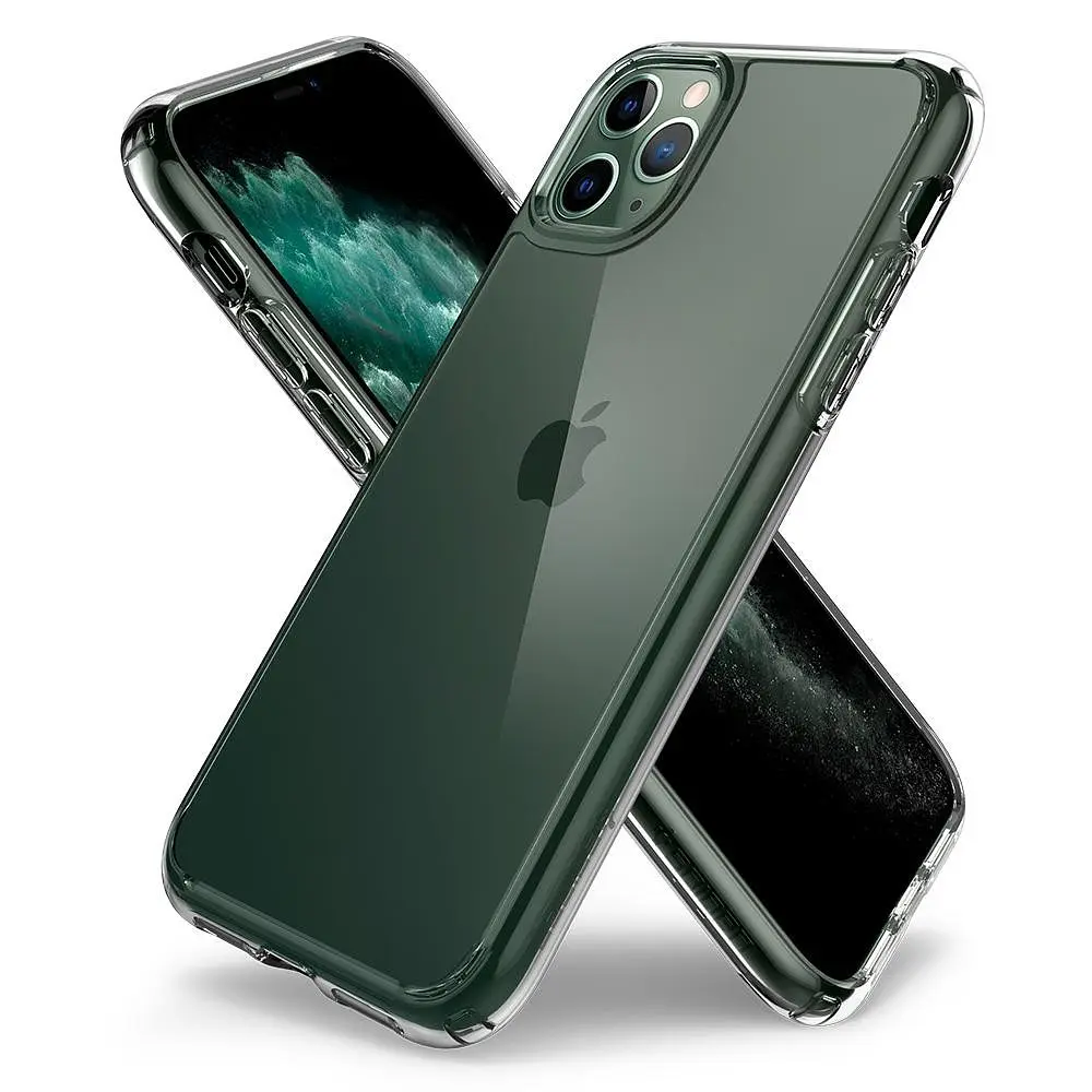 Чохол оригінальний протиударний Spigen Ultra Hybrid Crystal для iPhone 11 Pro (5.8") Clear - фото 5