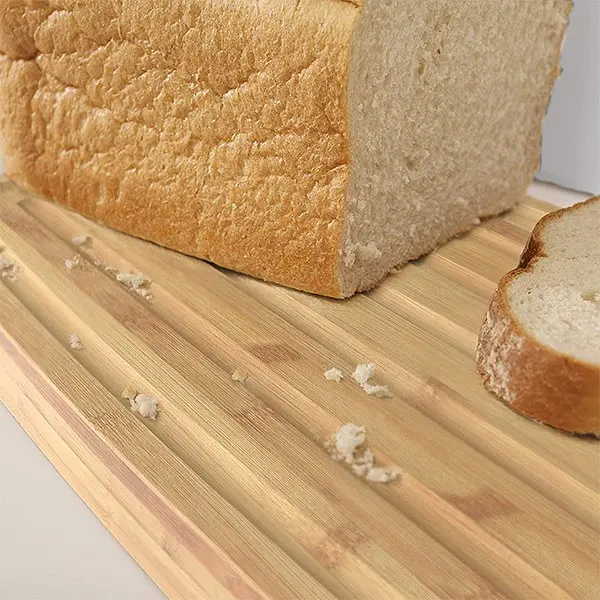 Хлібниця з бамбуковою кришкою-дошкою Joseph Joseph Bread Bin 18x37x22 см чорна (81103) - фото 4