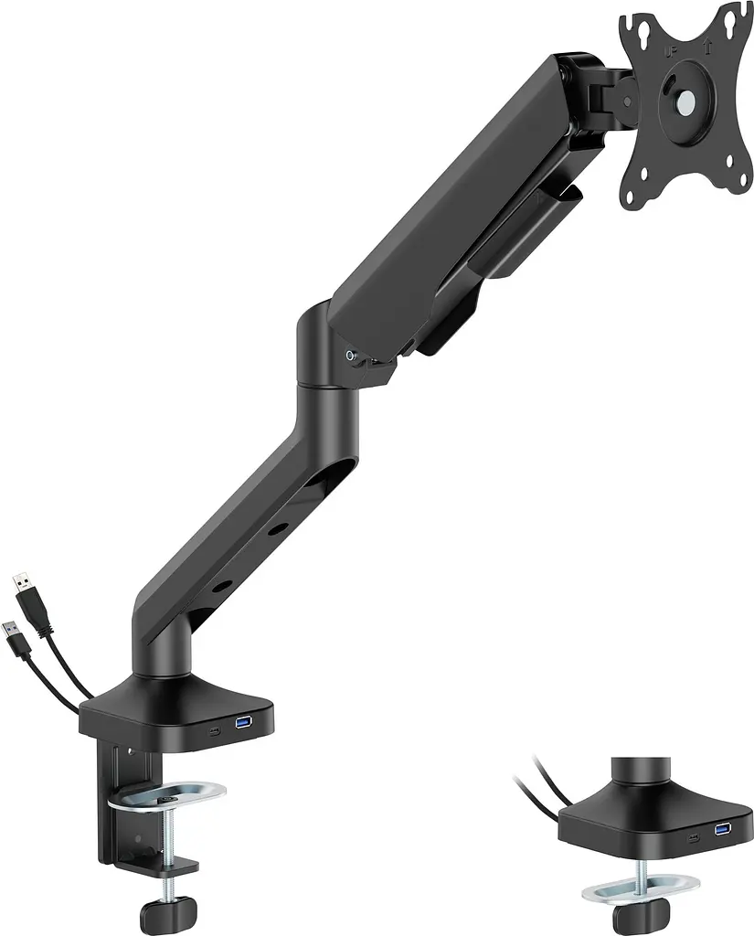 Кріплення настільне для монітора OfficePro 17-40" Black (MA451B) - фото 3