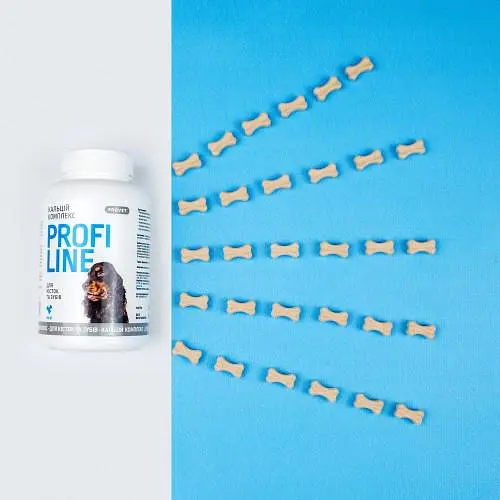Вітаміни Provet Profiline для собак, Кальцій Комплекс для кісток і зубів, 100 таб. - фото 6