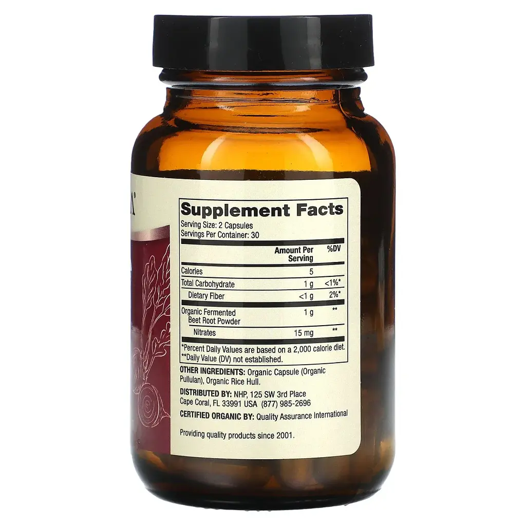 Буряк Dr. Mercola Beet органічний ферментований 60 капсул - фото 2