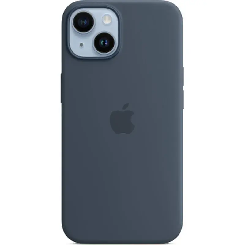 Чохол до мобільного телефона Apple iPhone 14 Plus Silicone Case with MagSafe - Storm Blue,Model A2911 (MPT53ZE/A) - фото 3