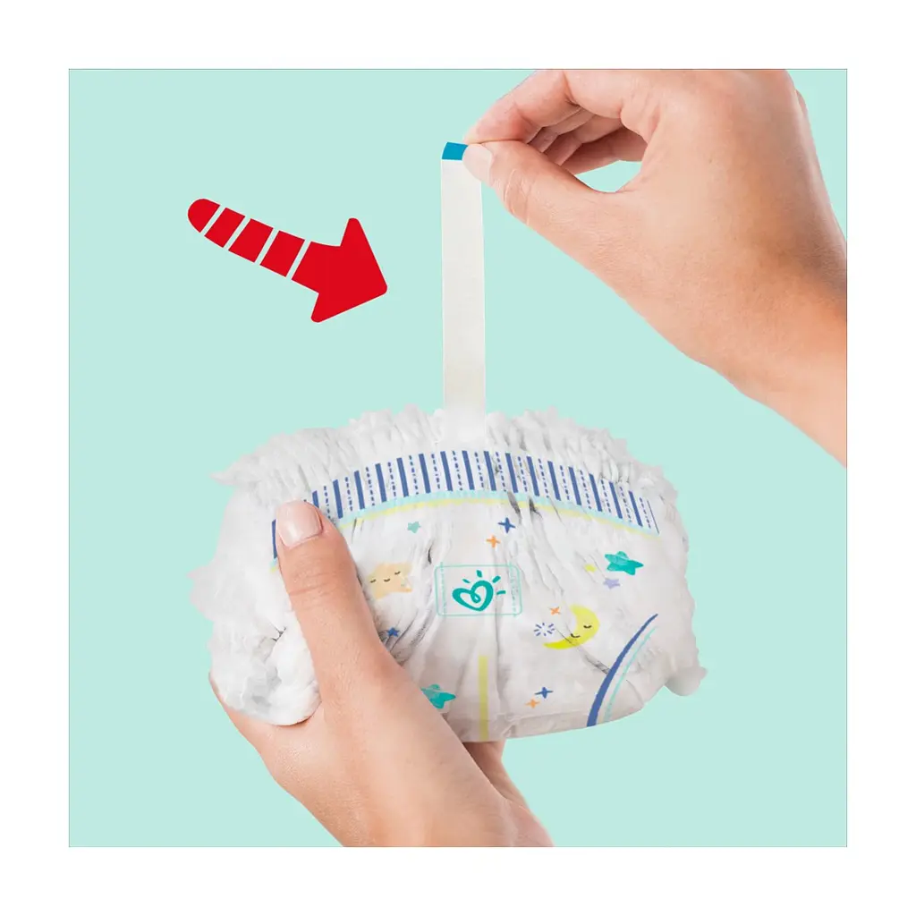 Підгузки трусики нічні Night Pants Розмір 6 (15+ Pampers (8006540234761) - фото 2