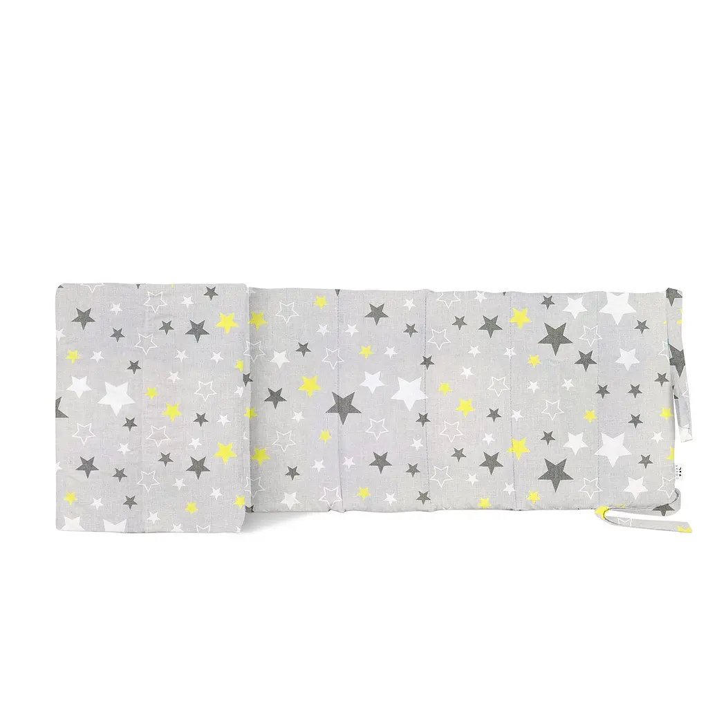 Бортики в дитяче ліжечко 30x120 YELLOW STARS COSAS (4822052277003)