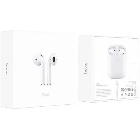 Навушники Hoco True Wireless BT Headset EW25 білі - фото 2
