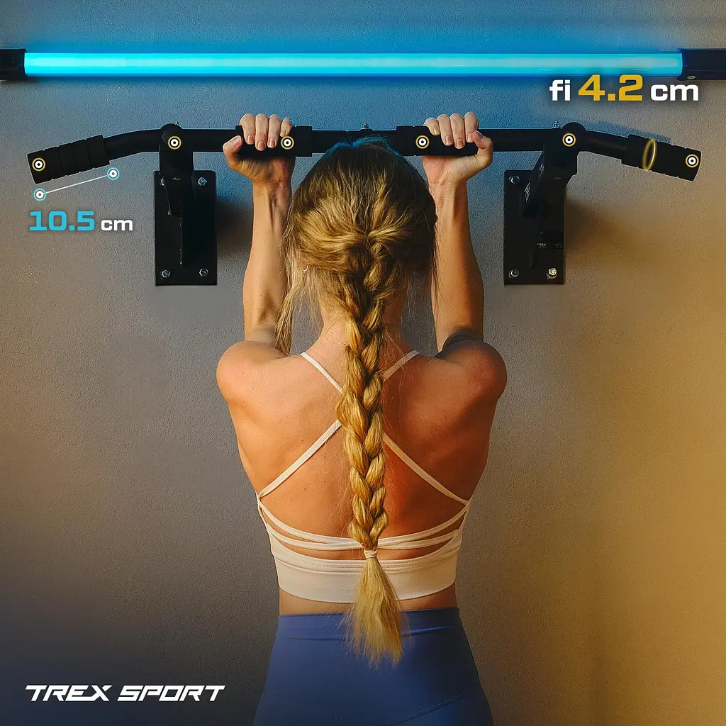Турнік настінний Trex Sport TX-030PB чорний - фото 3