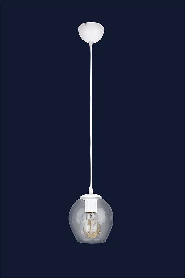 Подвесной светильник Levistella 756PR0231F-1 WH+CL, E27, 40W, металл + стекло, современный стиль - фото 2