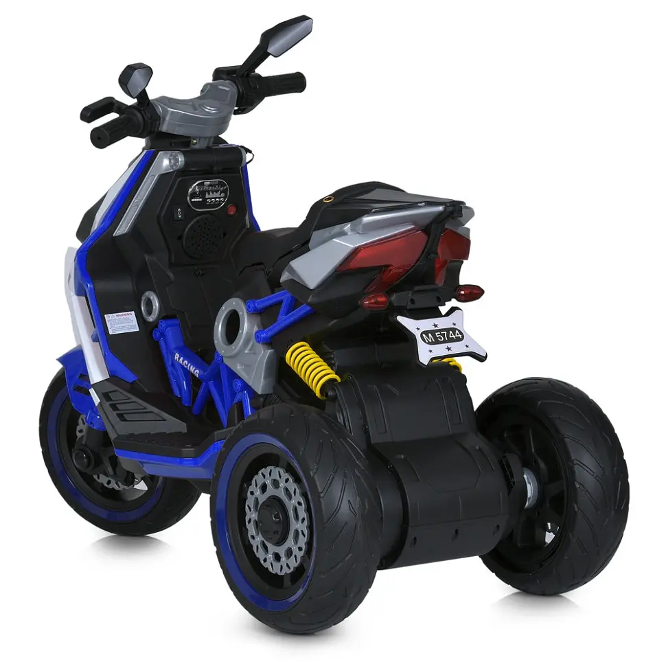 Дитячий електромобіль-мотоцикл Bambi Racer M 5744EL-4 до 30 кг - фото 3