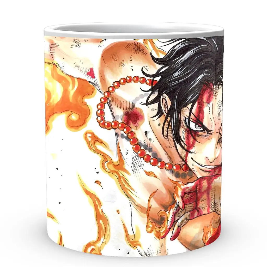 Кухоль GeekLand One Piece Великий Куш Портгас OP 002.025 330 мл білий - фото 2