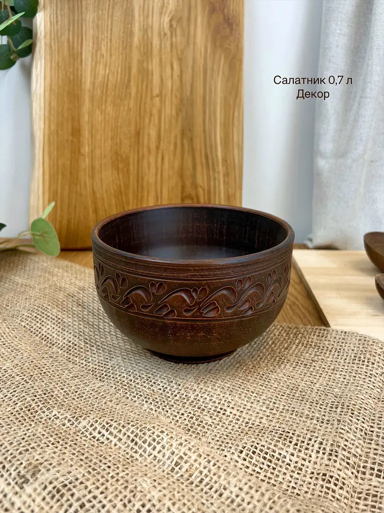 Шашличний столовий сервіз керамічного (глиняного) посуду на 6 осіб - фото 10