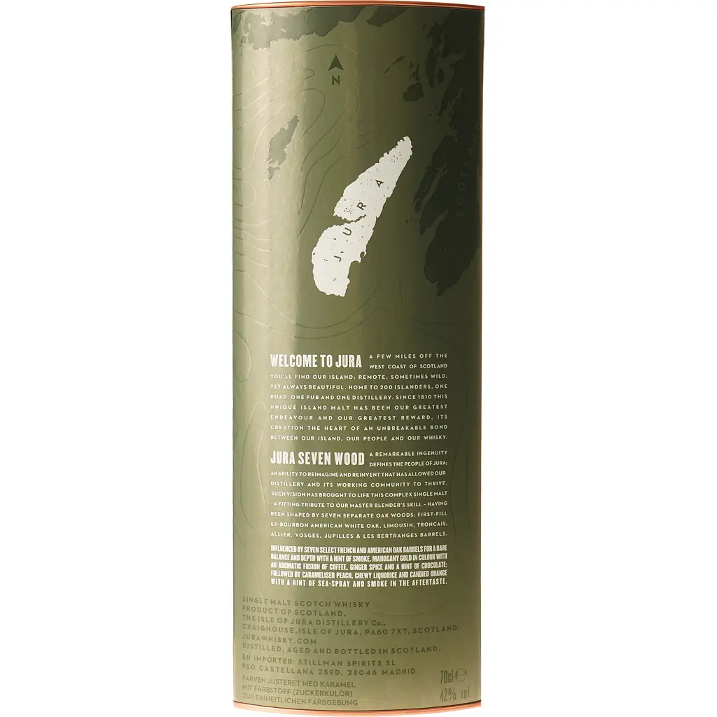 Віскі Jura Seven Wood Single Malt Scotch Whisky, 42%, 0,7 л (42746) - фото 6
