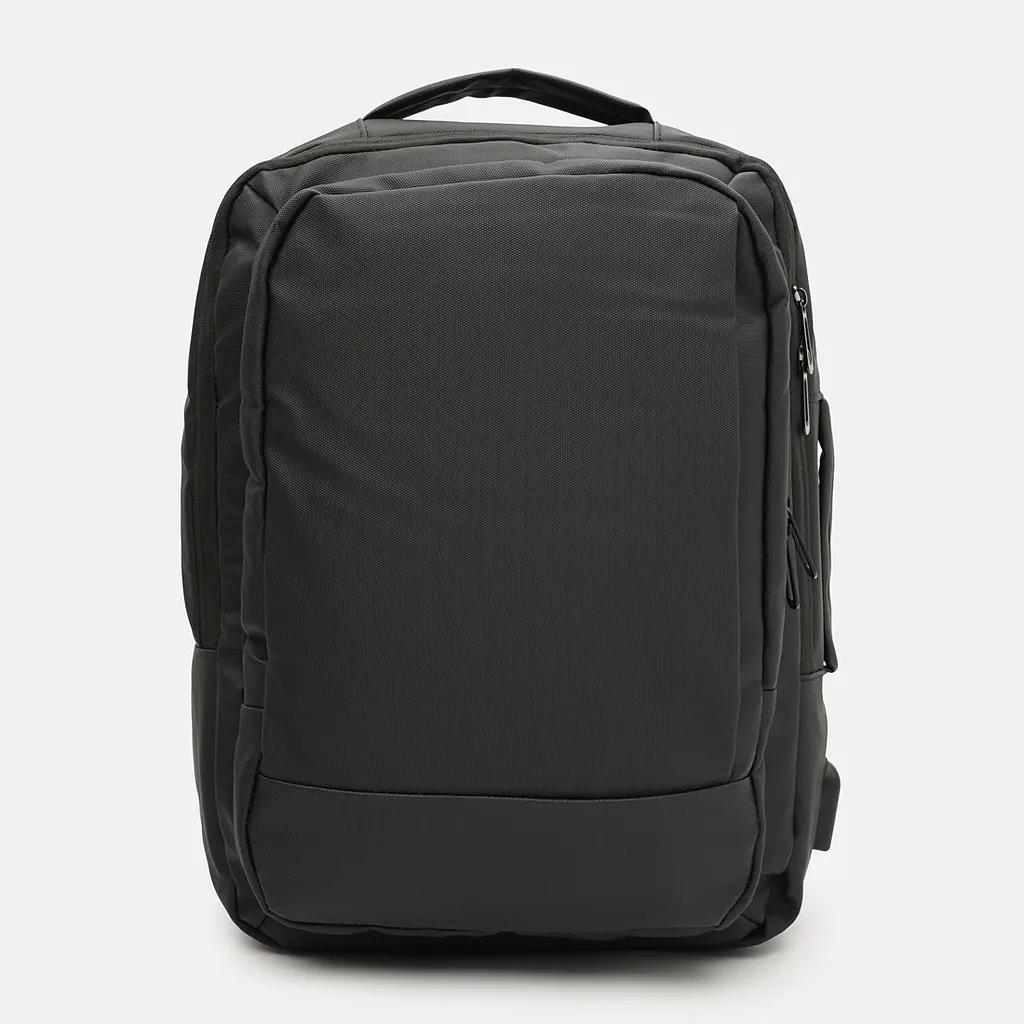 Чоловічий текстильний рюкзак Confident ATN01-2508A чорний