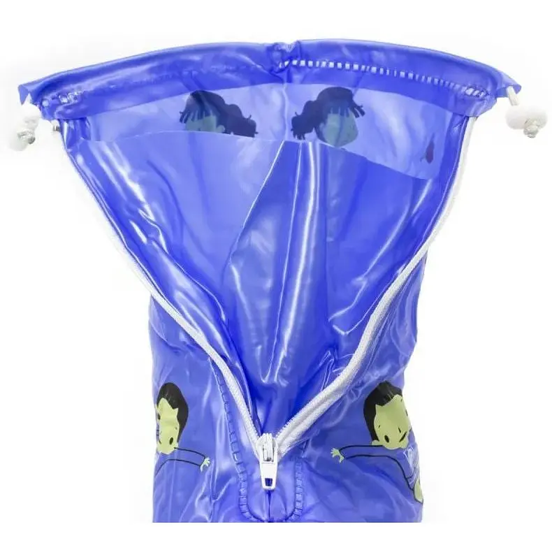 Дитячі гумові бахіли Lesko Спорт 2XL 25.5 см сині (15093) - фото 3