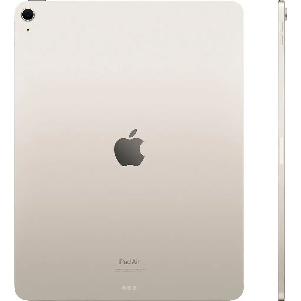 Планшет Apple iPad Air 13 [2024] 256GB Wi-Fi + Cellular Starlight [MV6X3] [106507] - фото 4