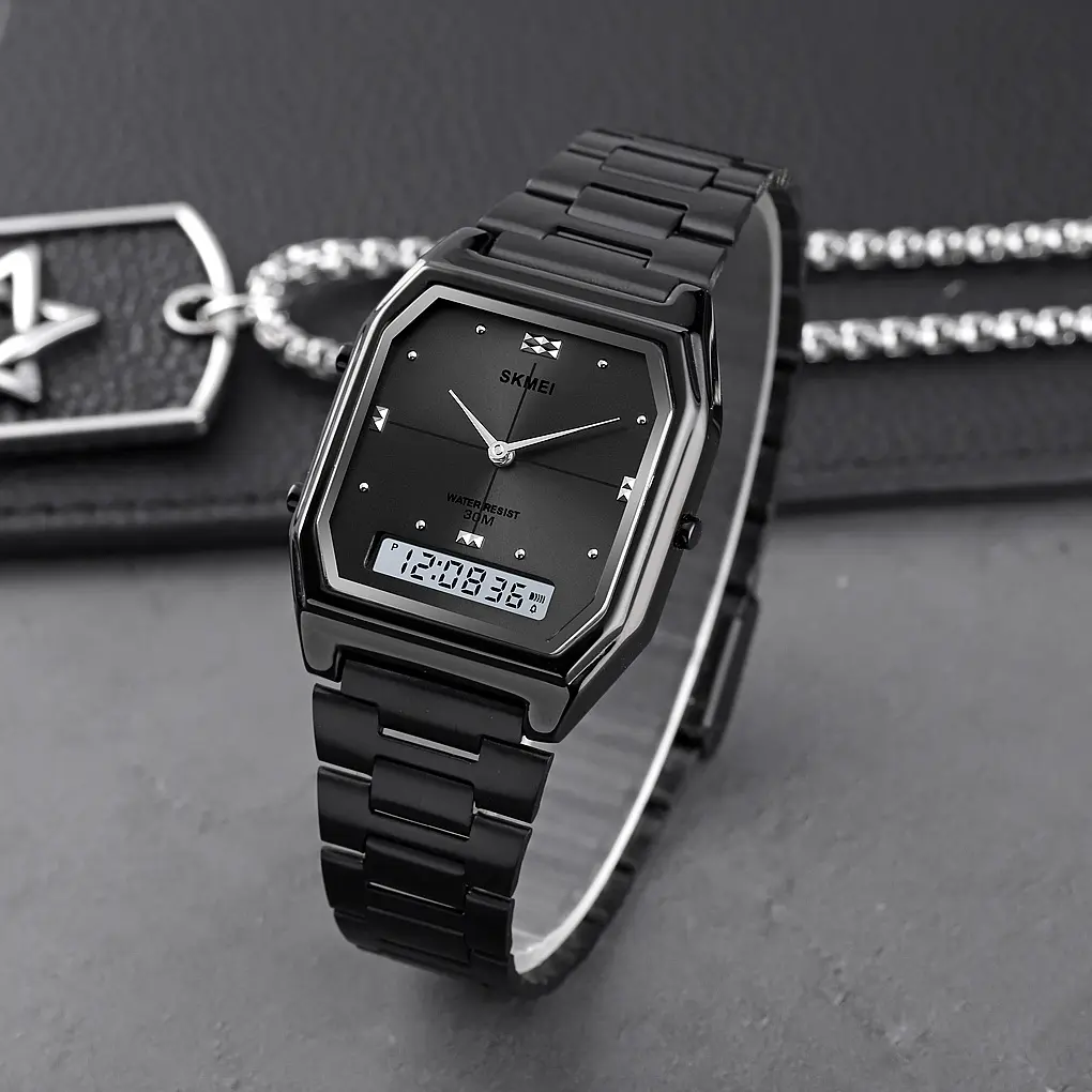 Наручний годинник 2258BK Black Skmei acs0030101 - фото 4