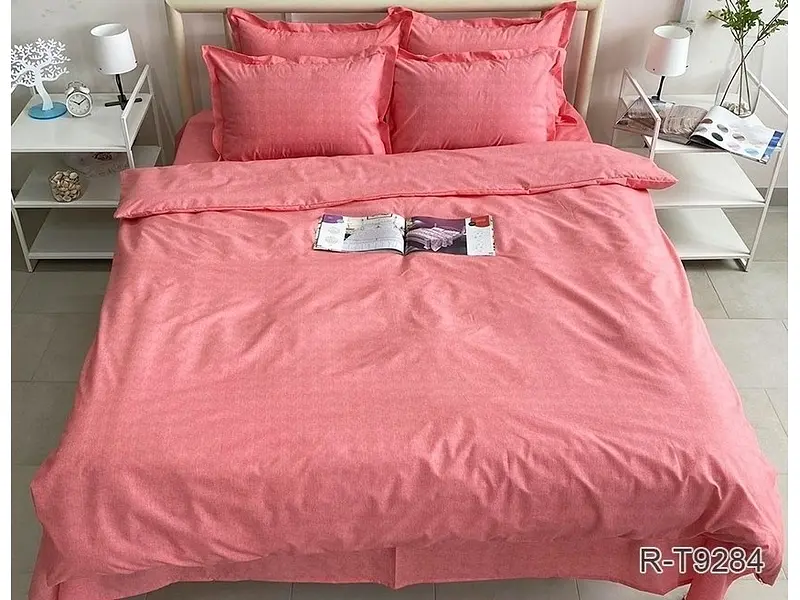 Комплект постільної білизни (R-T9284) Євро TAG tekstil pbe0049455 - фото 2