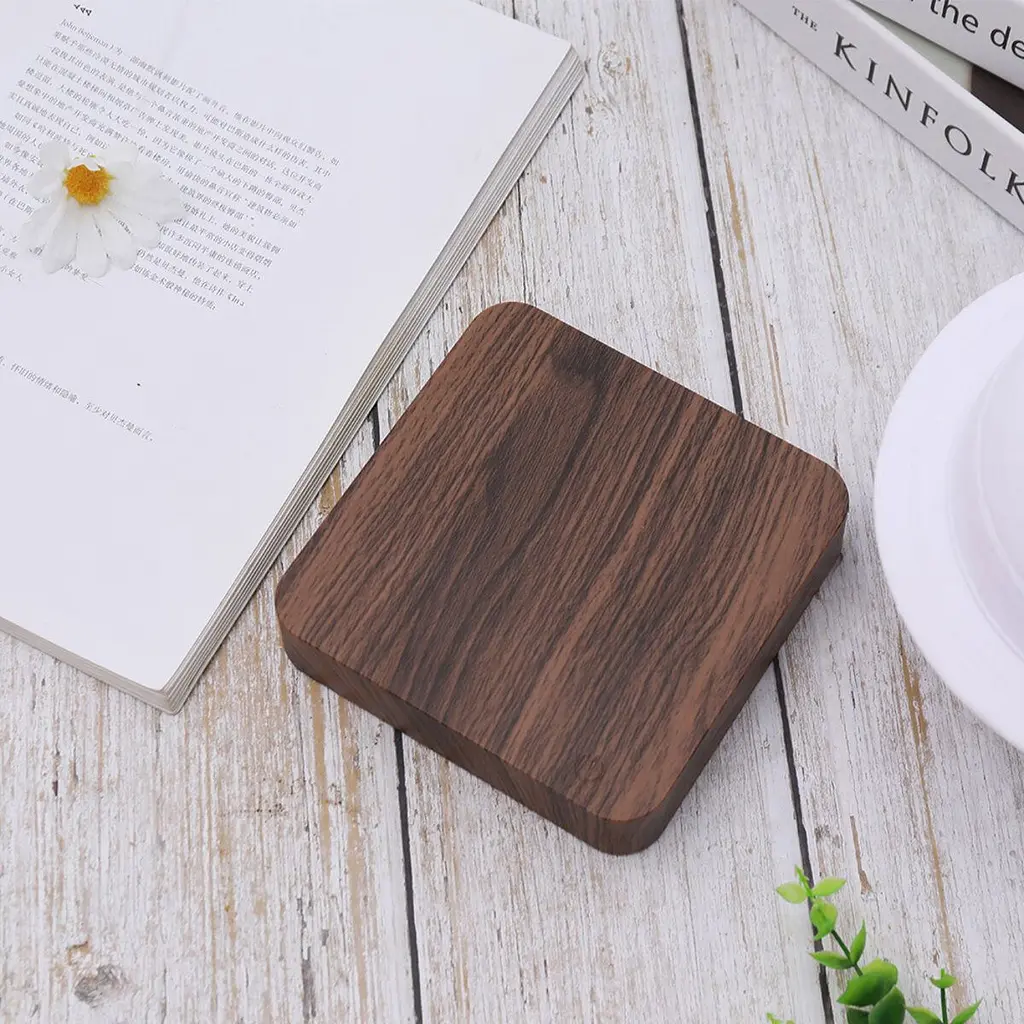 Нічний світильник HCNT Levitating Lamp Saturn Dark Wood Grain (SIM10-GW5-S) [137664] - фото 4