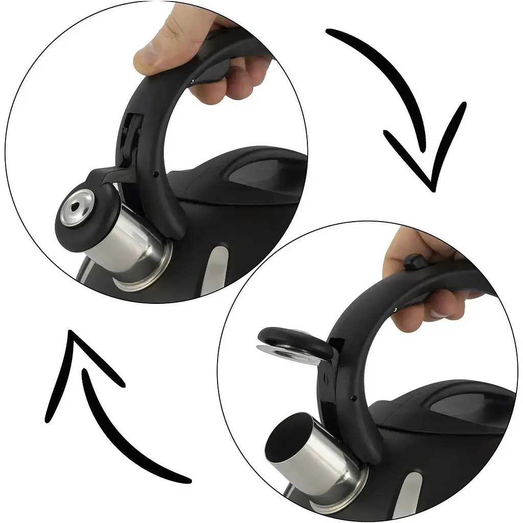 Чайник Ofenbach 2 л чорний (OF-100303) - фото 8