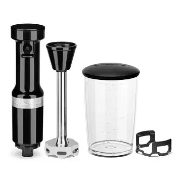 Блендер KitchenAid Classic 5KHBV53EOB занурювальний чорний - фото 2