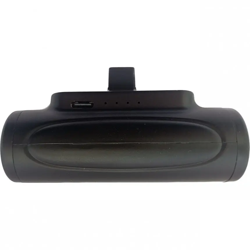 Павербанк Smart Power Bank без USB з ліхтариком для пристроїв з Type-C 5000 mAh Black (11234) - фото 3