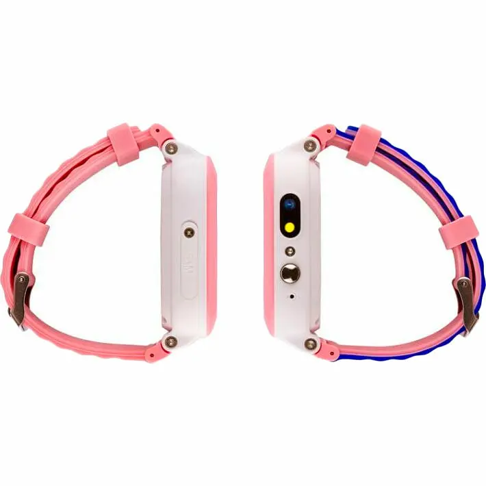 Детские смарт-часы AmiGo GO004 Splashproof Camera+LED Pink (UA UCRF) - фото 3
