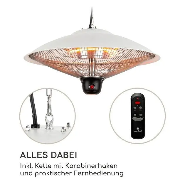 Інфрачервоний обігрівач Blumfeld Heizsporn (10037732) - фото 6