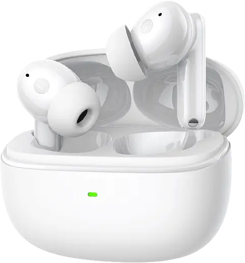 Навушники TWS Hator Hyреrpunk Truepods Hybrid ANC White (HTA432) - фото 2