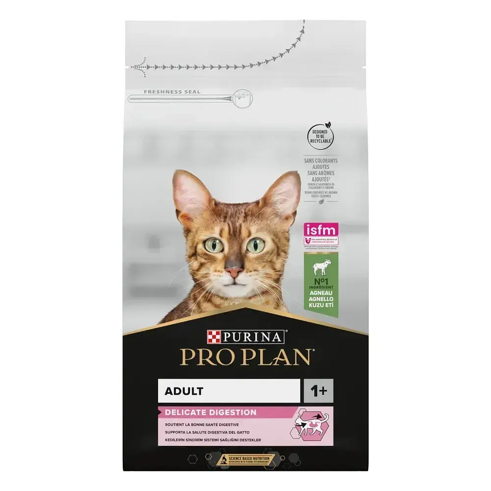 Сухий корм для котів Purina Pro Plan Delicate Adult з ягням 1.5 кг 12370530