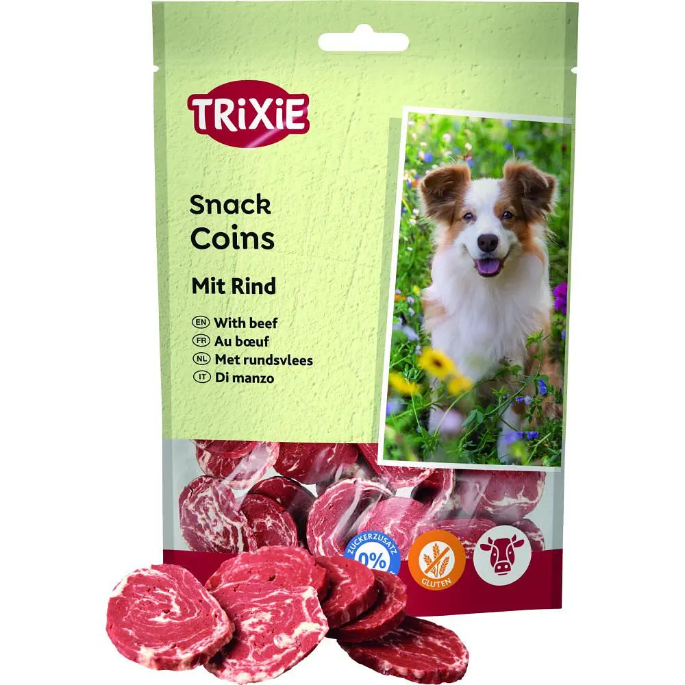 Ласощі для собак Trixie PREMIO Beef Coins 100 г (яловичина) - фото 4