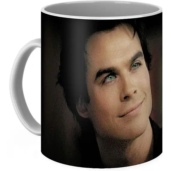 Кухоль GeekLand The Vampire Diaries Деймон Сальваторе VD.002.04 330 мл білий - фото 3