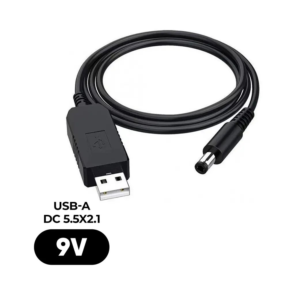 Кабель питания USB to DC 5.5x2.1 9V 0.8m Armorstandart (ARM65662) - фото 2