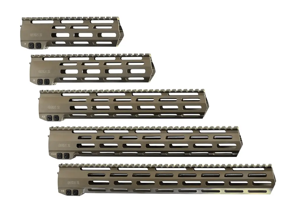 Цівка XGUN Hundguards MK2 9" для AR15 M-LOK. FDE - фото 2