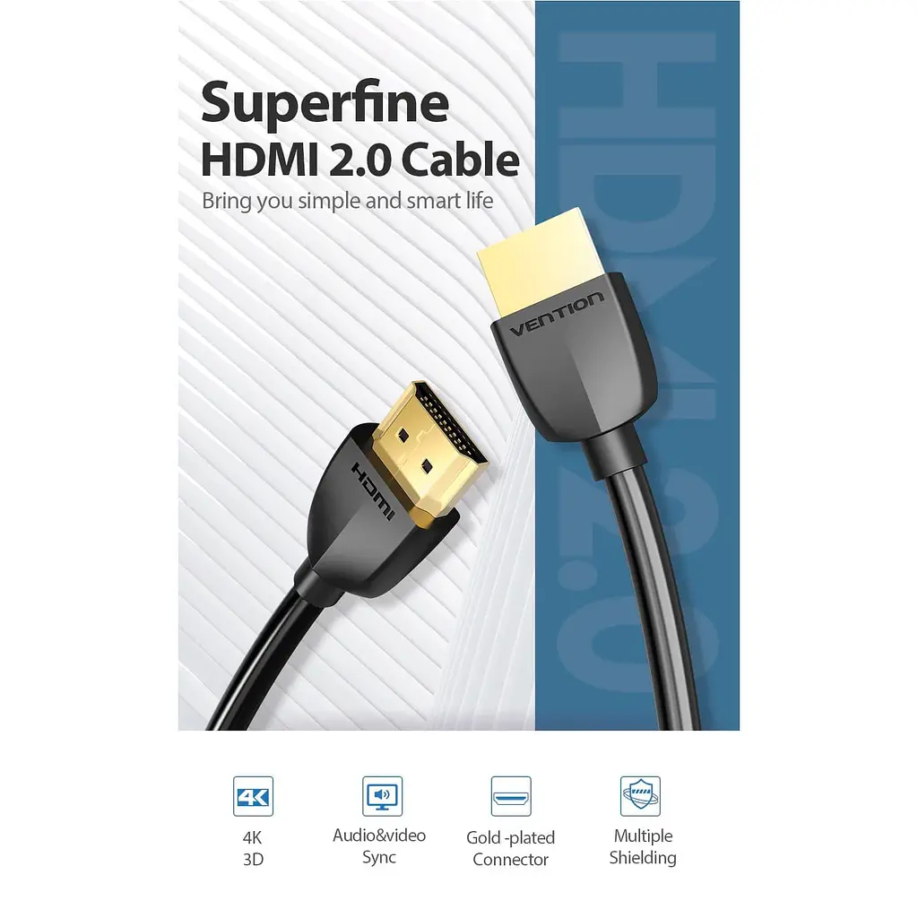 Кабель Vention HDMI-HDMI V 2.0 1.5 м (AAIBG) - фото 9