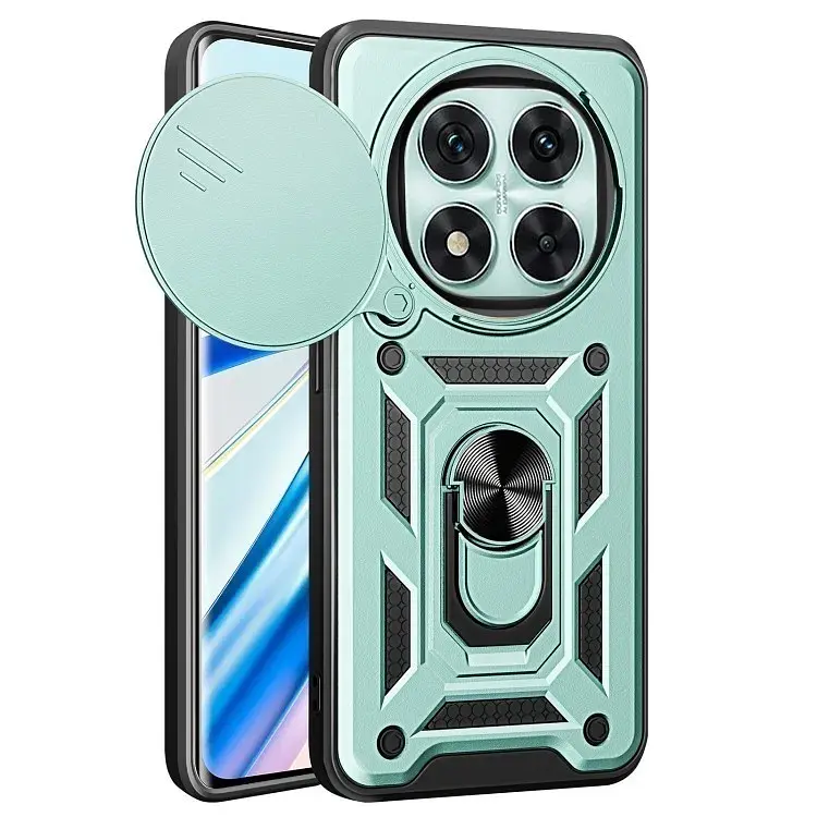 Панель BeCover Military для Xiaomi Redmi Note 14 Pro 5G Dark Green (712870) - фото 4