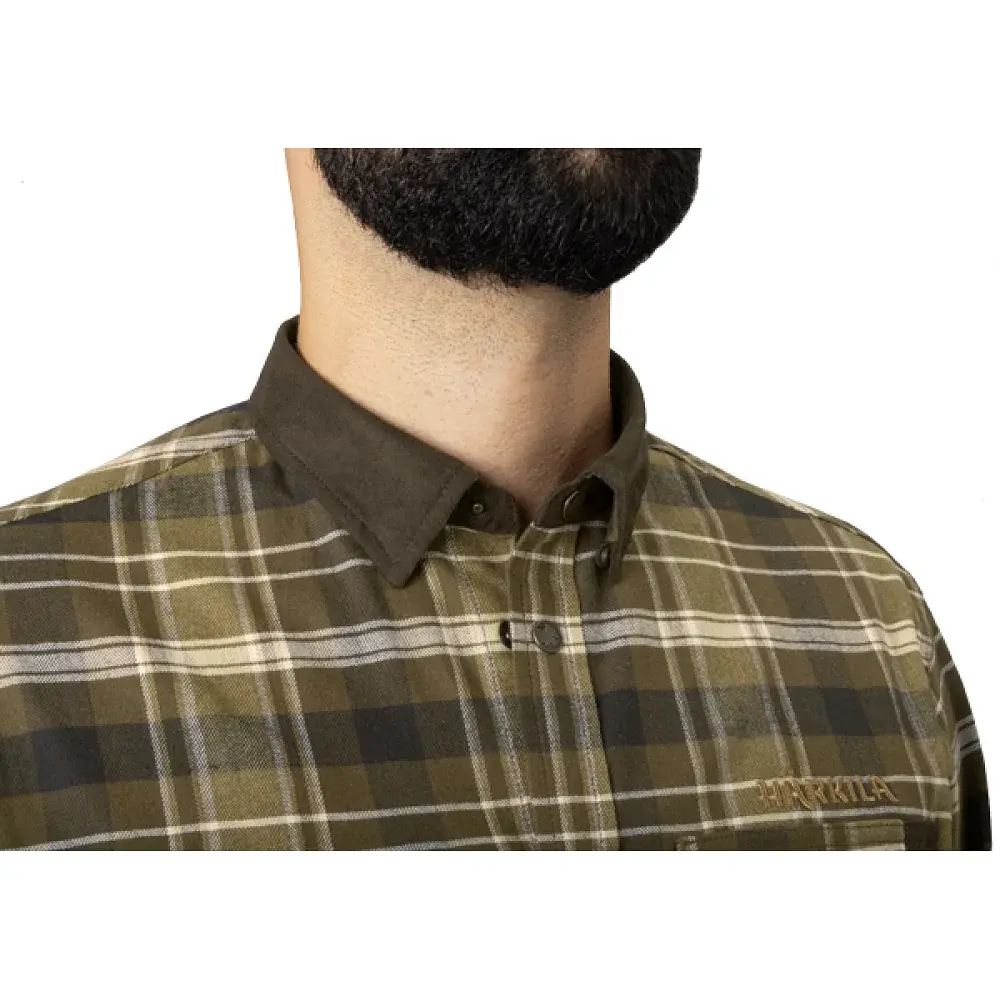 Сорочка Harkila Aivak L/S shirt XXL Antique Bronze - фото 3