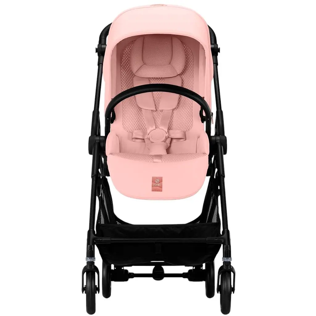 Коляска Cybex Melio Carbon Candy Pink з бампером (525000027) - фото 2