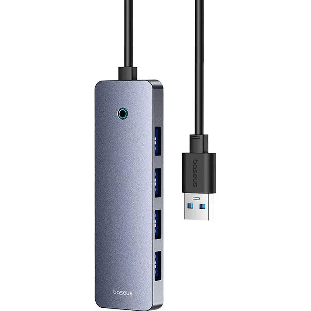 USB-хаб Baseus UltraJoy Series Lite Space Grey (B0005280B811-01) [167344] - фото 2