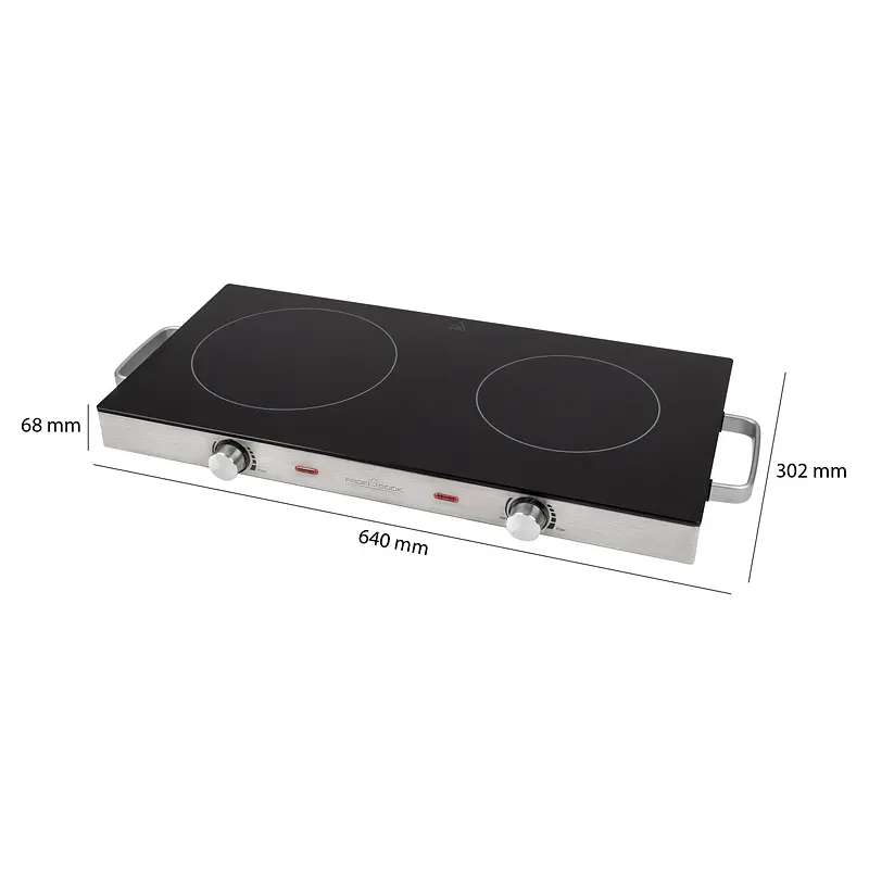 Електроплита склокерамічна PROFI COOK PC-DKP 1211 - фото 4