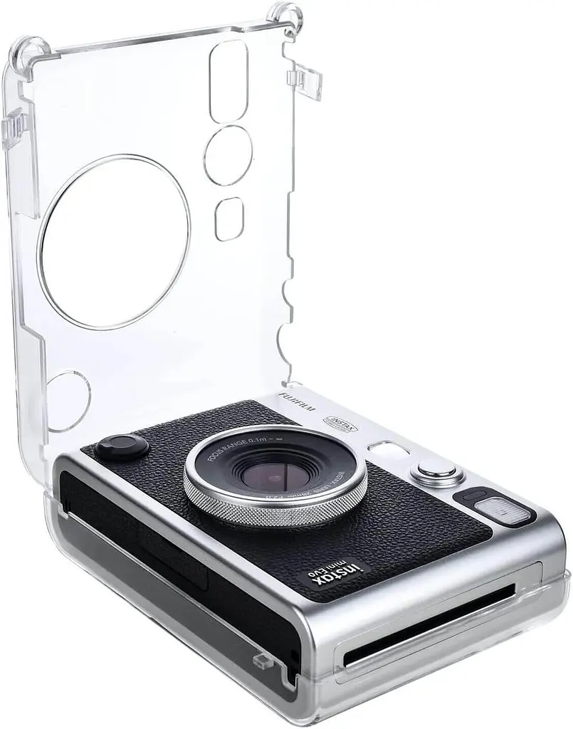 Чехол для фотоаппарата Fujifilm Instax Mini EVO Прозрачный - фото 4