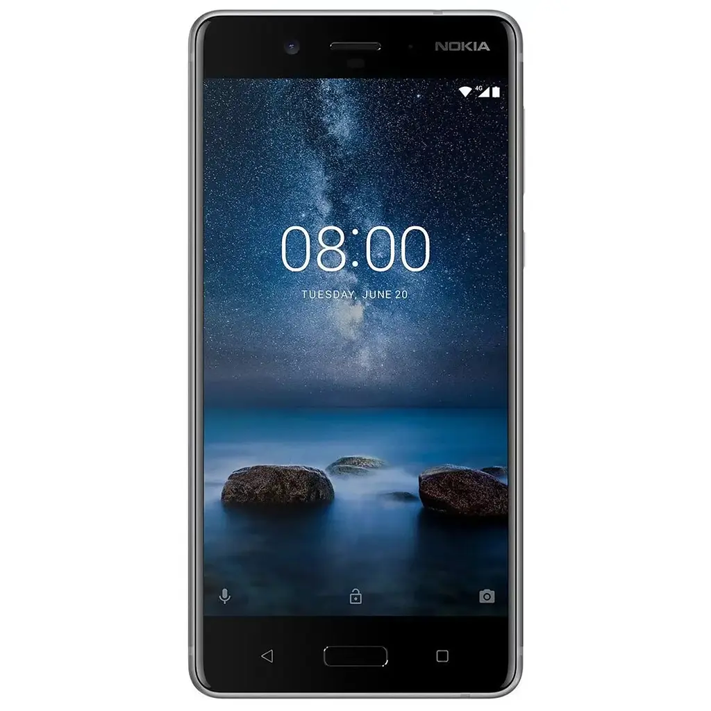 Смартфон Nokia 8 4/64GB Gray (Global) REFURBISHED - фото 2