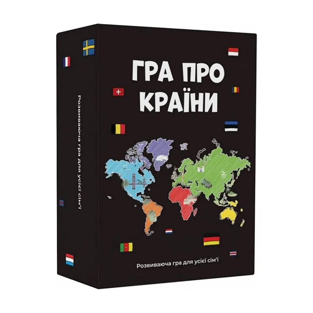 Настільна гра Memo Games Гра про Країни, українська (1000175)