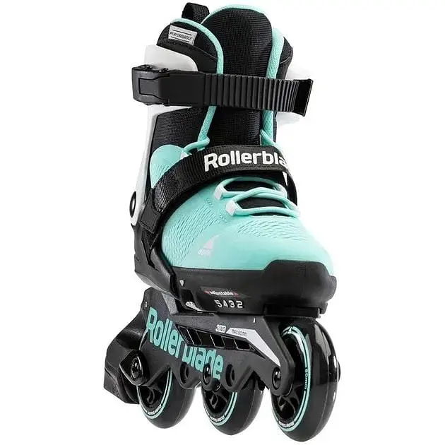 Ролики Rollerblade Microblade 3WD 33-36.5 Pure Aqua/White (1012-07221700-2V6-33-36.5) - фото 4