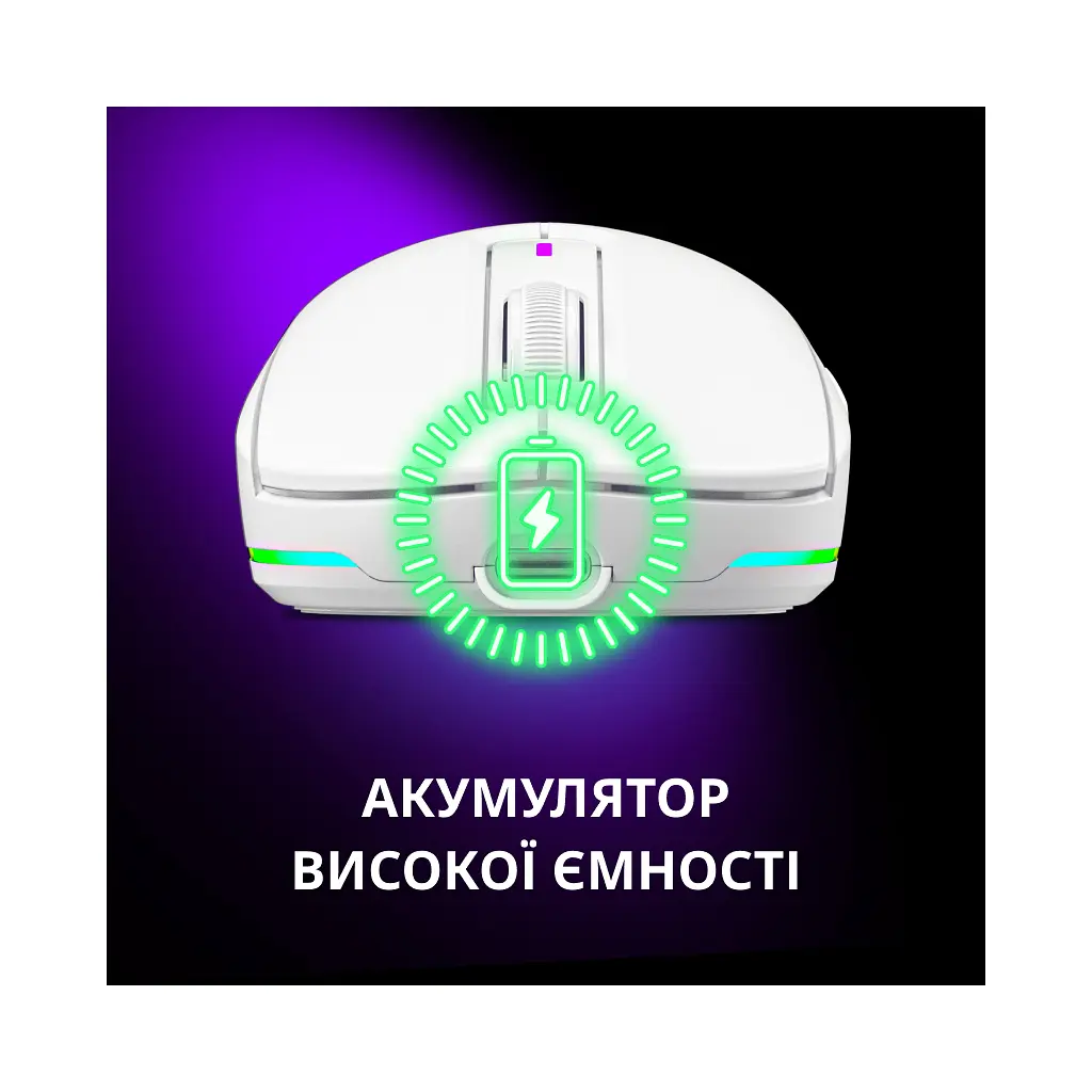 Мишка Lorgar MSA10W Wireless Gaming Black (LRG-MSA10W-BK) - фото 7