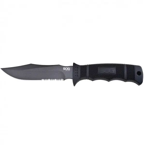 Нож Sog SEAL Pup Kydex Sheath Черный - фото 2