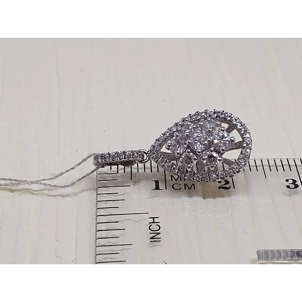 Срібна підвіска Filligrana з фіанітами. 21624698 - фото 4