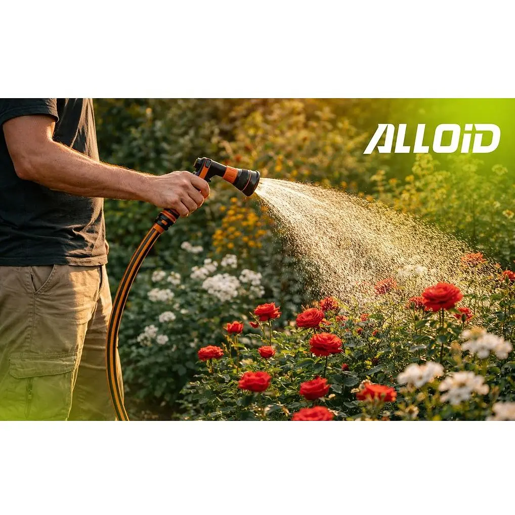 Шланг армированный 4-х слойный Alloid Building Tools Honey Bee 3/4" 50 м (WH-67658) - фото 9