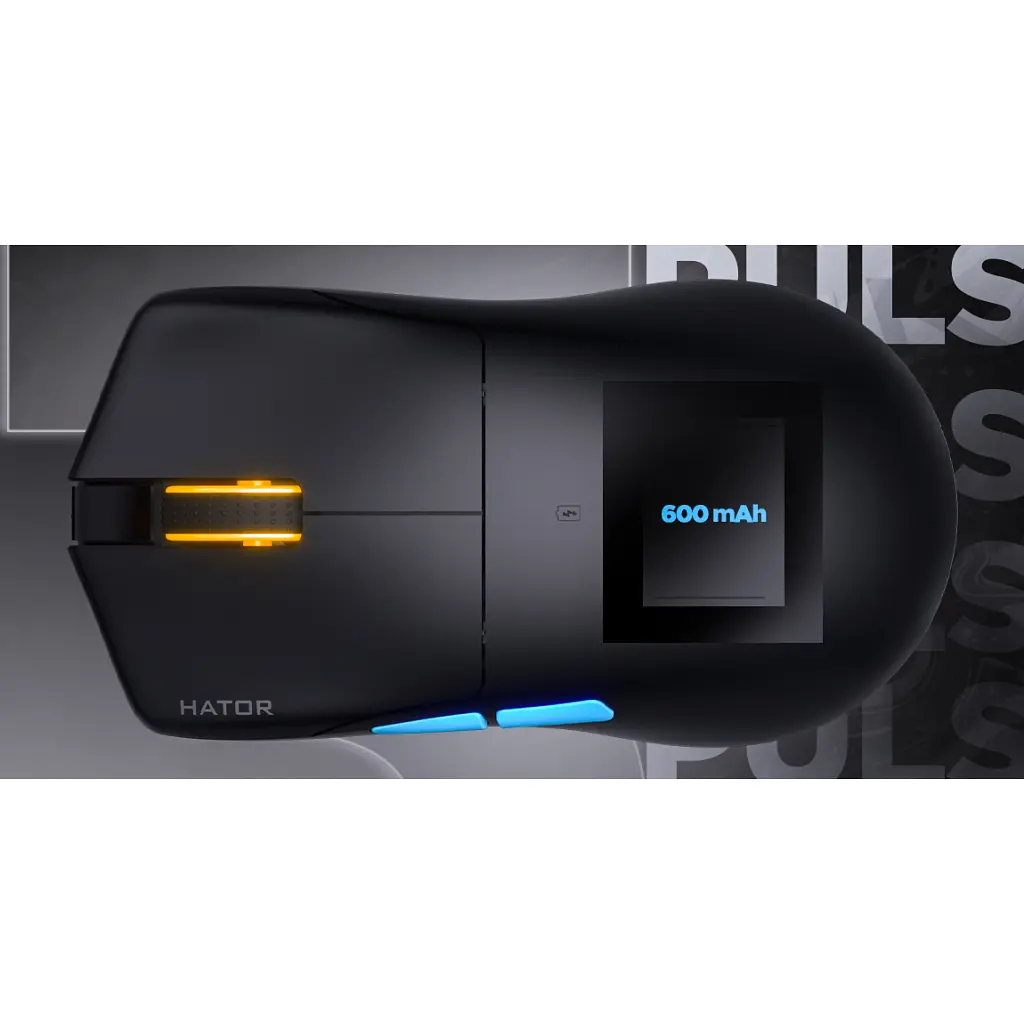 Мишка Hator Pulsar 3 Pro Wireless Black (HTM640) - фото 11