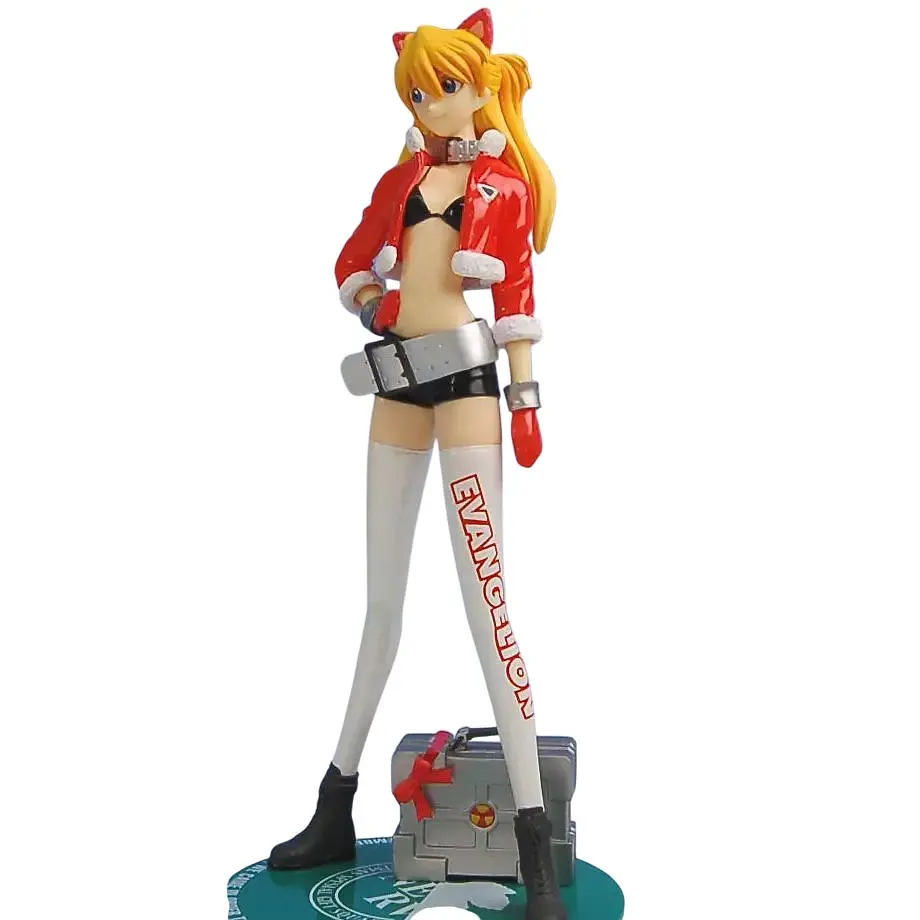 Фігурка Sega Євангеліон Аска Ленглі Evangelion Asuka Langley Christmas Figure 20 см S E AL C 20 - фото 2