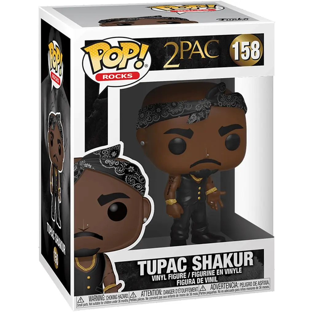 Игровая фигурка Funko POP! Тупак Шакур с банданой (45432) - фото 2